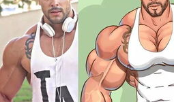 动漫肌肉男,动漫中的力量与梦想