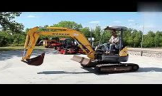 挖掘机短视频,工地上的力量与速度展示